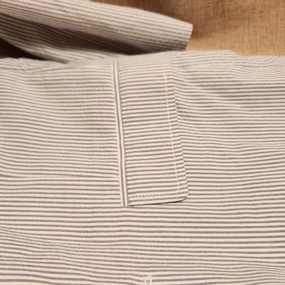 J CREW CREWCUTS THOMPSON Blue Seersucker Stripe Cotton Blazer Jacket Youth 12 - Picture 9 of 16